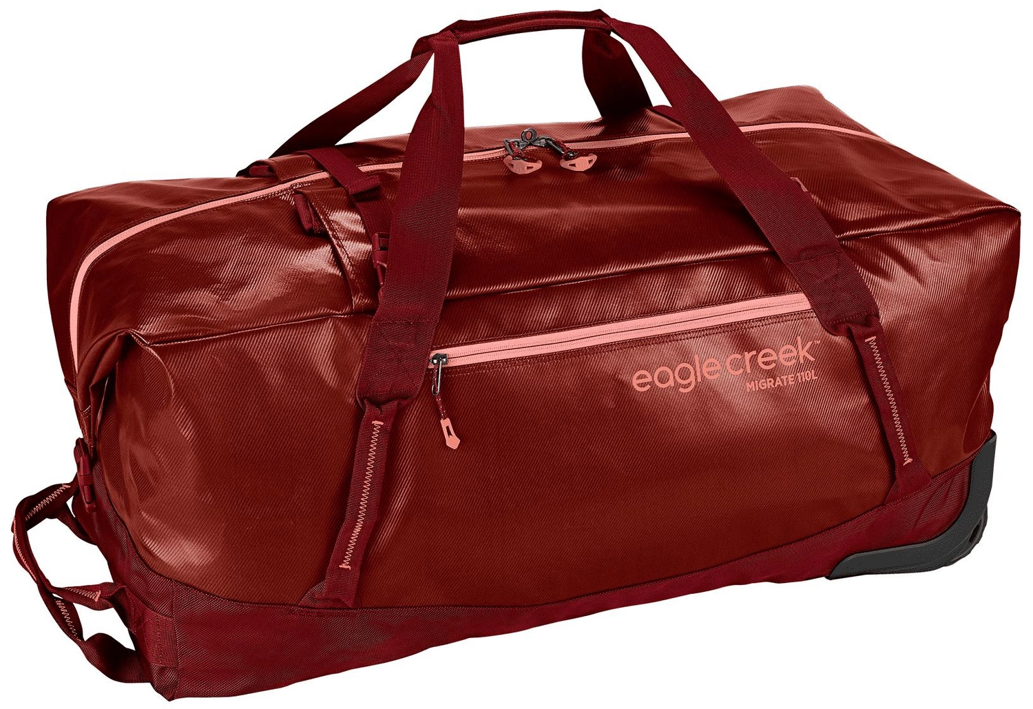 Reistas Eagle Creek Migrate Wheeled Duffel 110L Burnt Berry