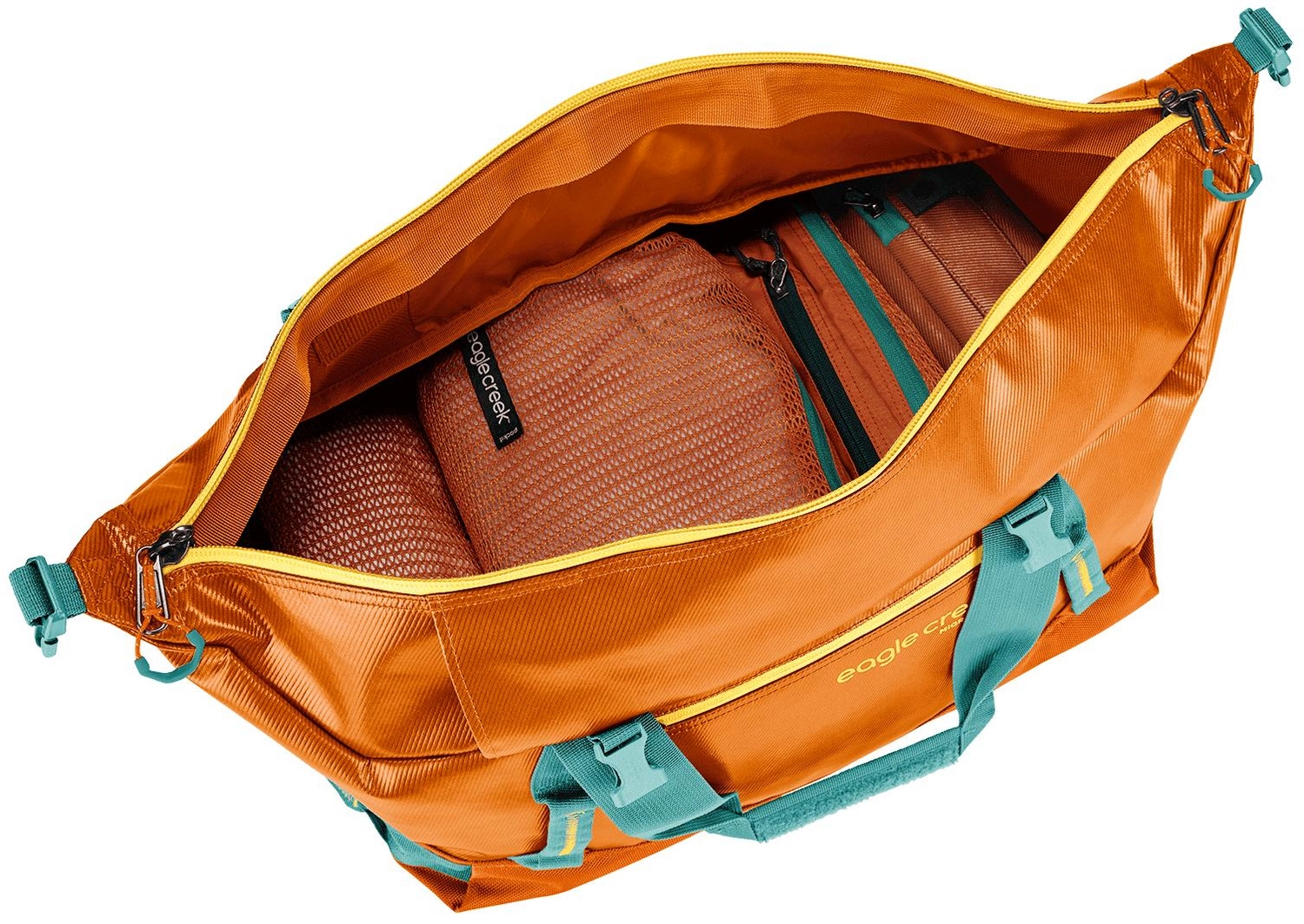 Reistas Eagle Creek Migrate Duffel 60L Dandelion Yellow - Afbeelding 3