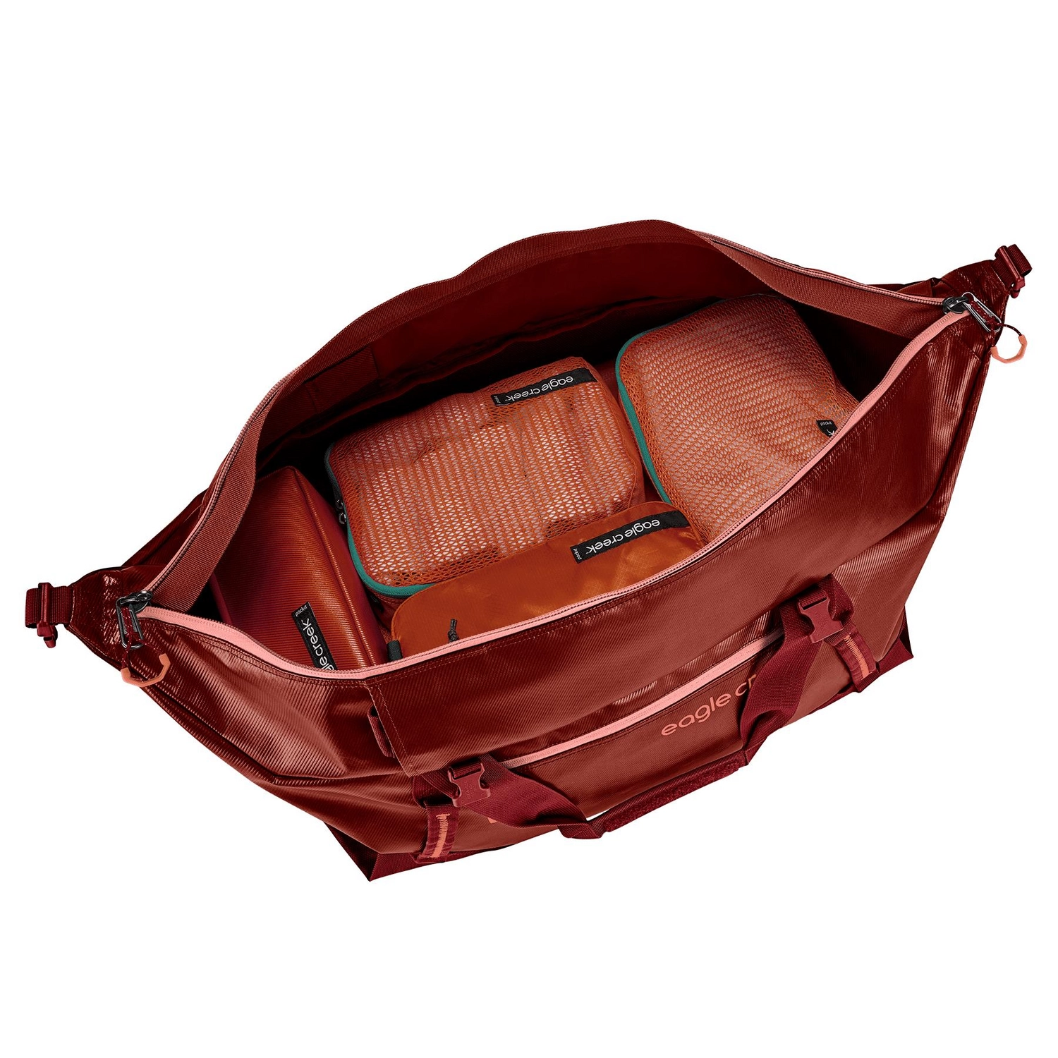 Reistas Eagle Creek Migrate Duffel 90L Burnt Berry - Afbeelding 3