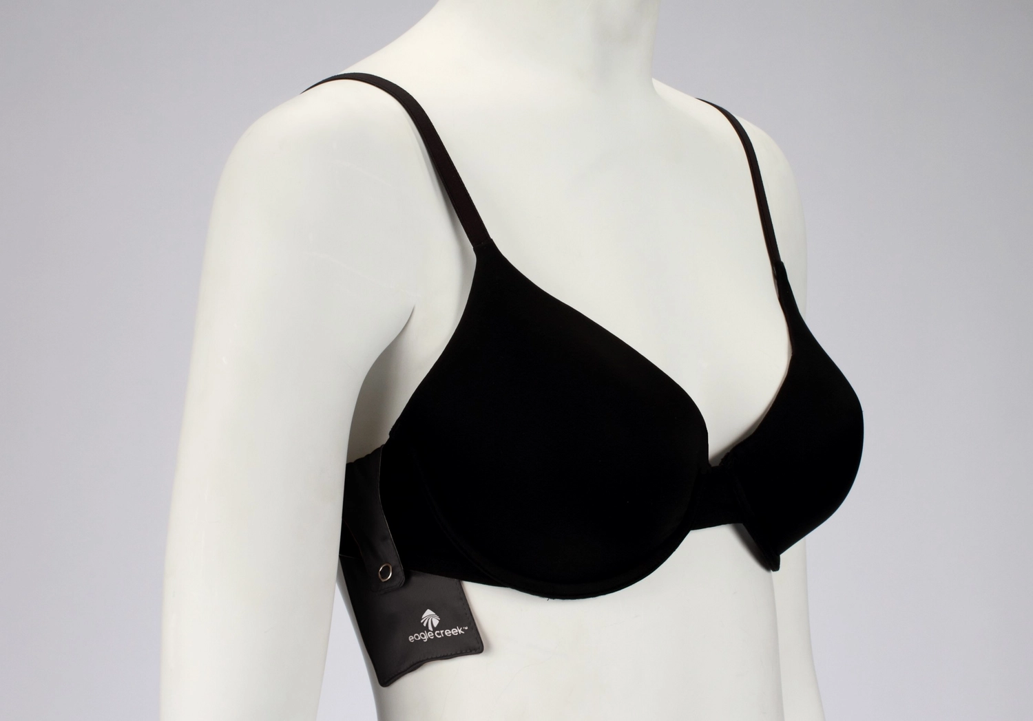 BH-Buidel Eagle Creek Silk Undercover™ Bra Stash Black - Afbeelding 4