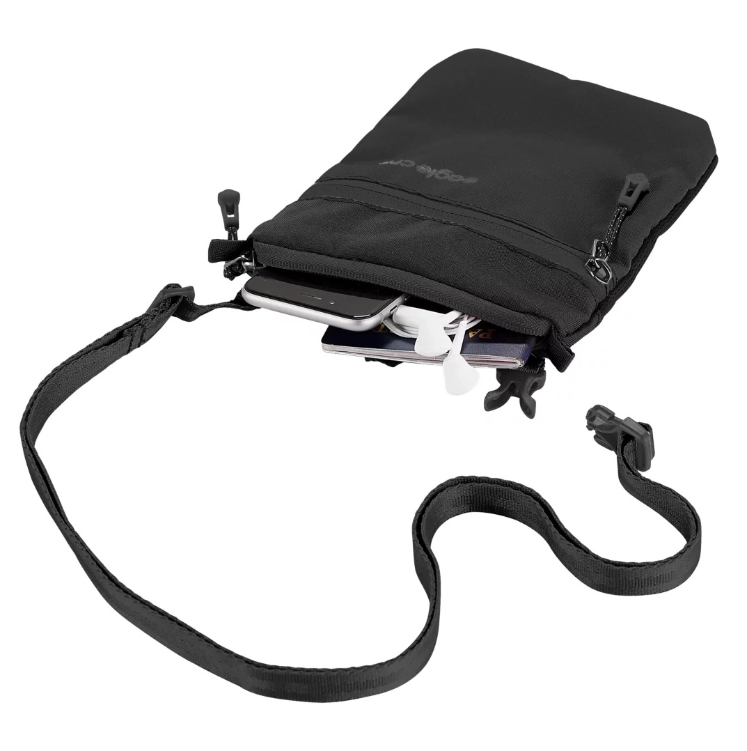 Nektas Eagle Creek Stash Neck Pouch Black - Afbeelding 4