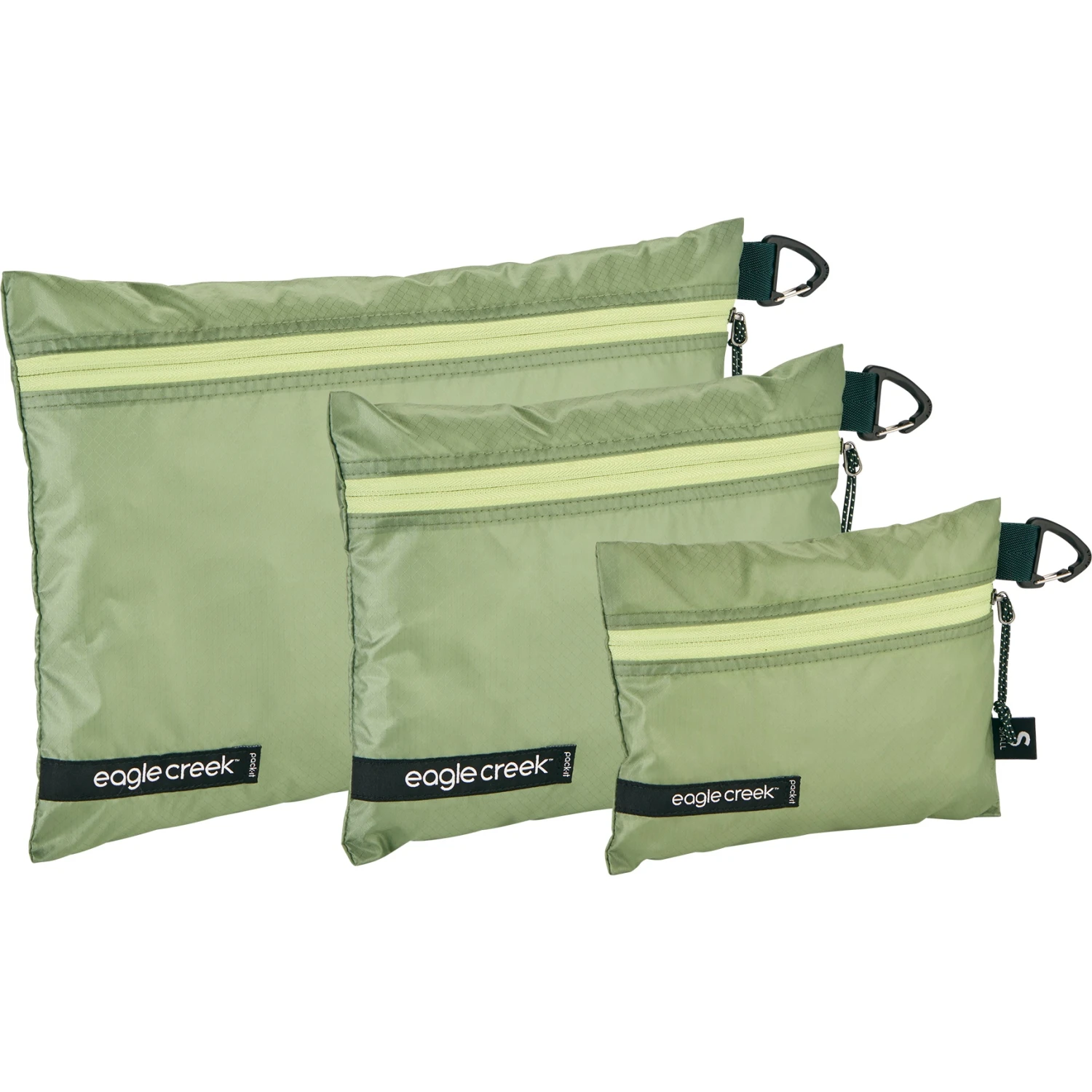 Eagle Creek Pack-Itâ„¢ Isolate Sac Set S/M/L - Tas Organizer - Mossy Green