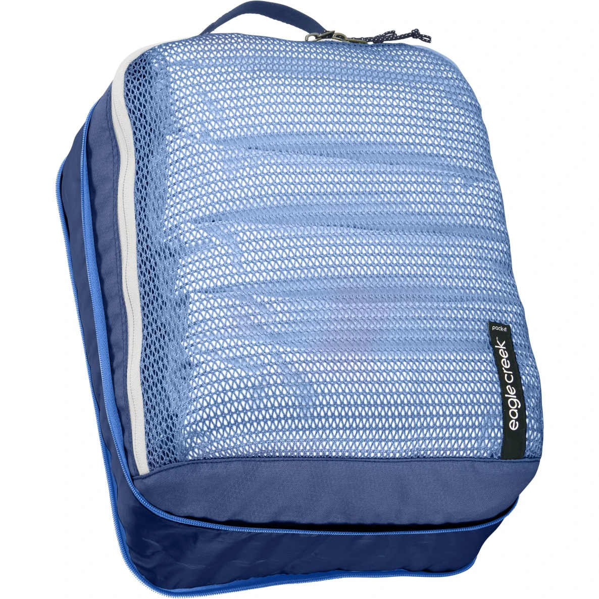 Eagle Creek Pack-Itâ„¢ Reveal Expansion Cube M - Tas Organizer - Aizome Blue Grey - Afbeelding 7