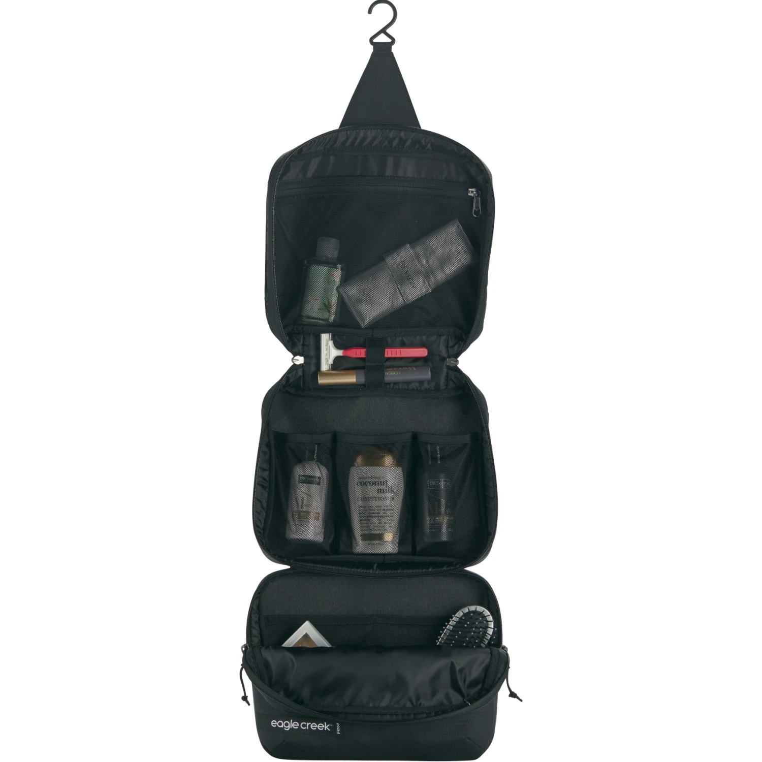 Eagle Creek Pack-It Reveal Trifold Toiletry Kit - Wastas - Zwart - Afbeelding 5
