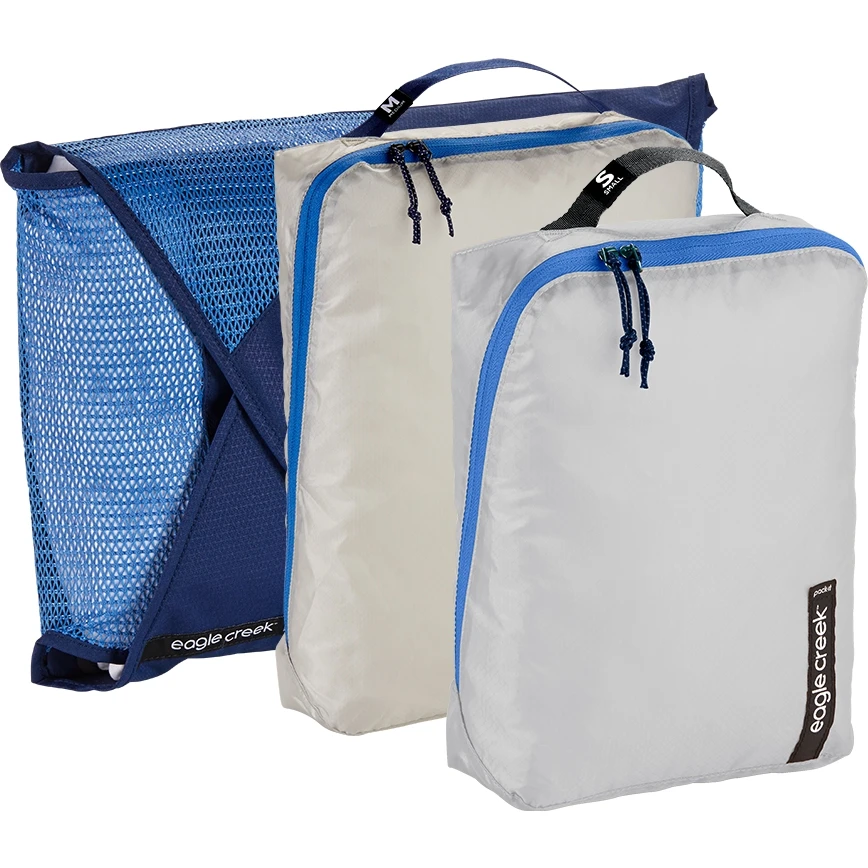 Eagle Creek Pack-Itâ„¢ Starter Set - Tas Organizer - Aizome Blue Grey