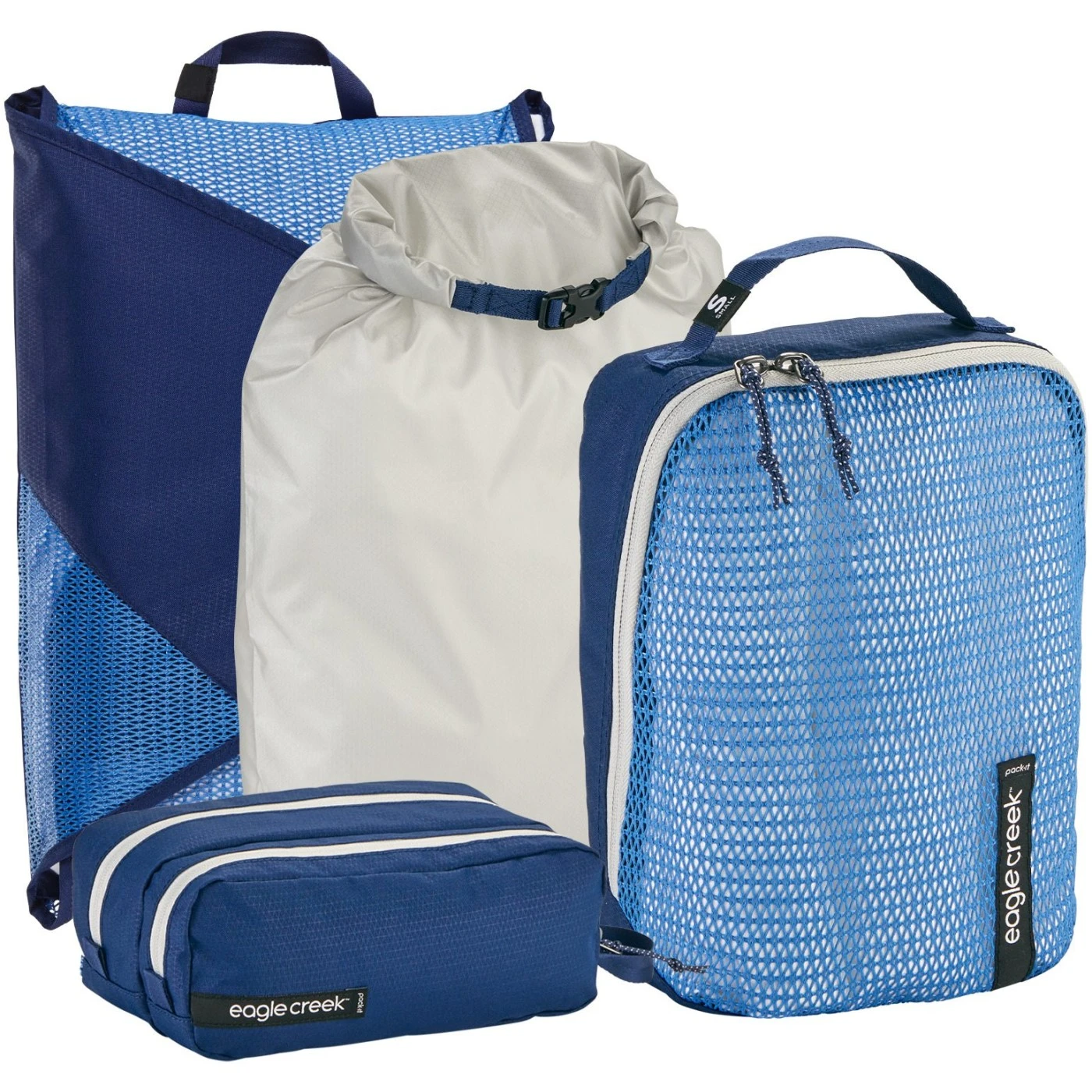 Eagle Creek Pack-It Weekender Set - Tas Organizer - Aizome Blue Grey